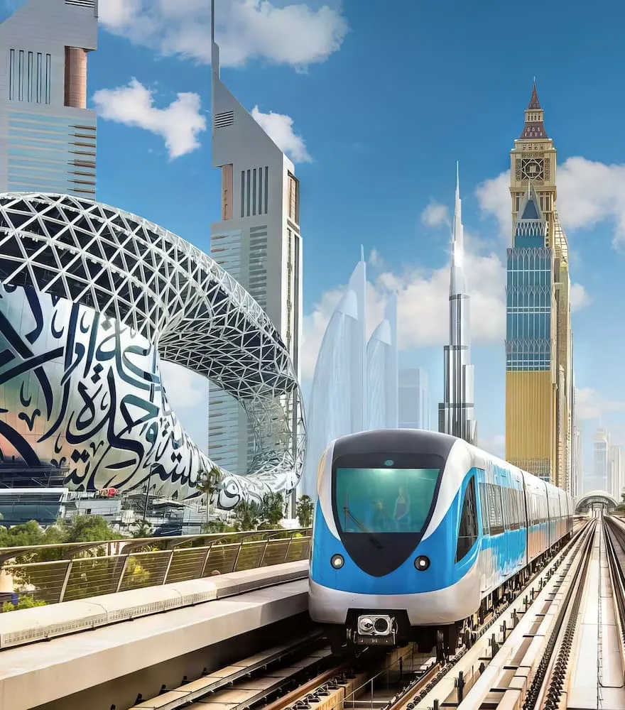 Metro de Dubai Metro de Dubai