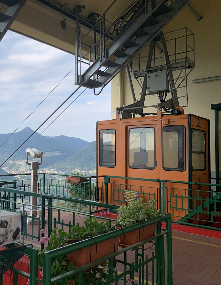 Argegno Funicular Cable Car Argegno Funicular Cable Car
