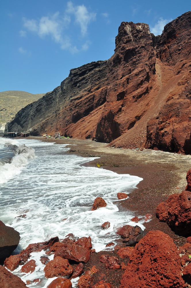 santorini red beach santorini red beach