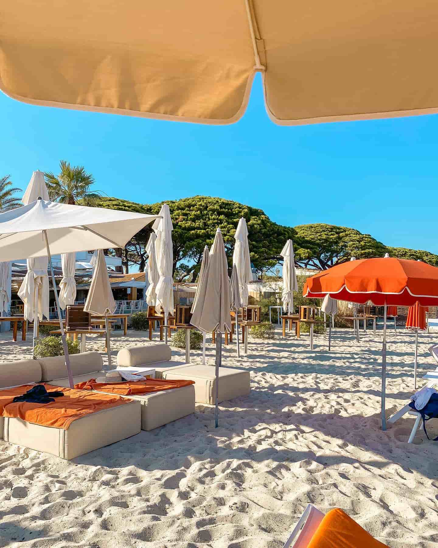 Tahiti Plage, Saint Tropez, France Tahiti Plage, Saint Tropez, France