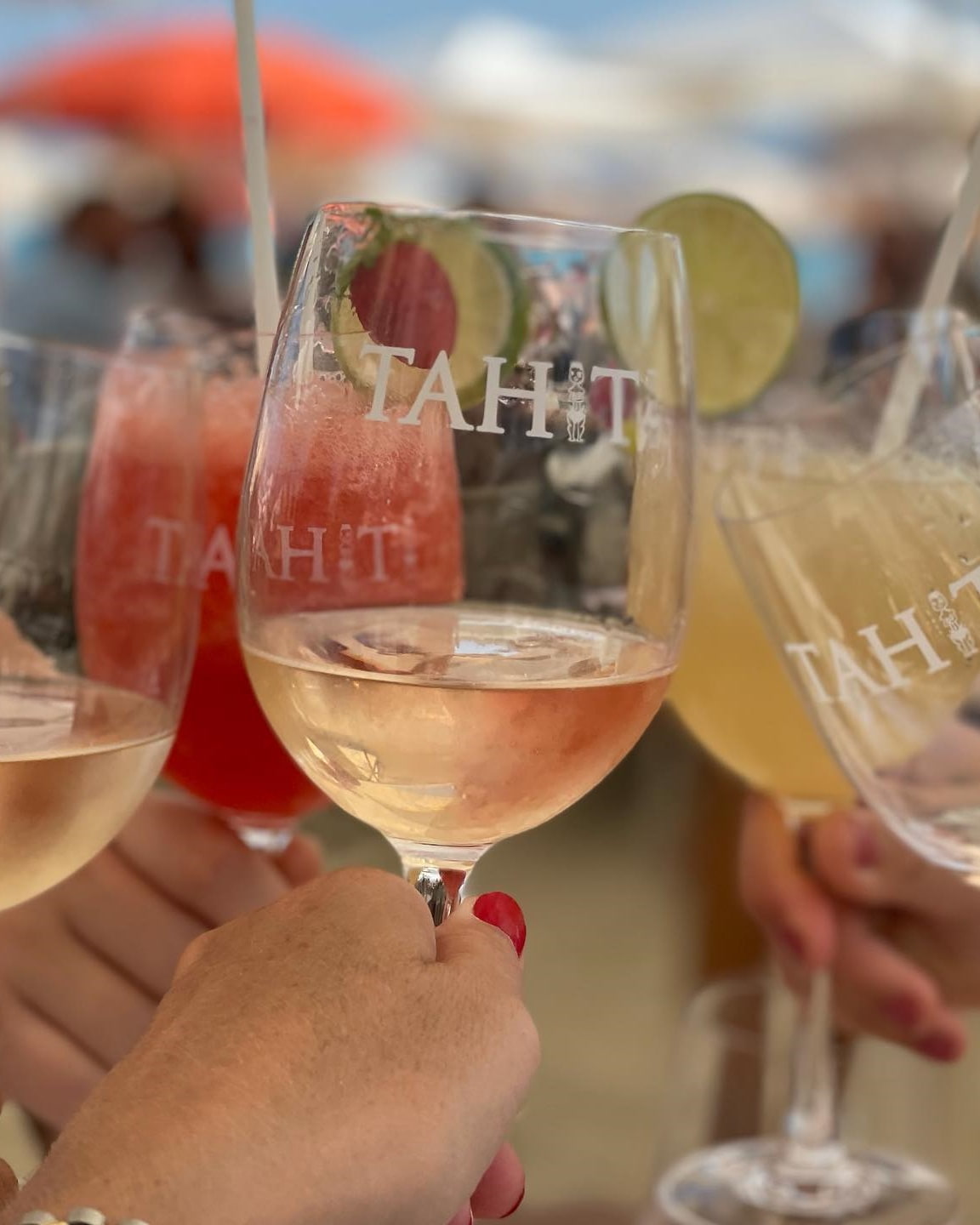 Tahiti Plage, Saint Tropez, France Tahiti Plage, Saint Tropez, France