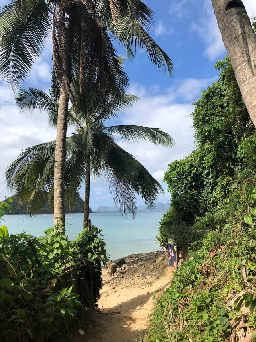 Marimegmeg Beach, Palawan Marimegmeg Beach, Palawan
