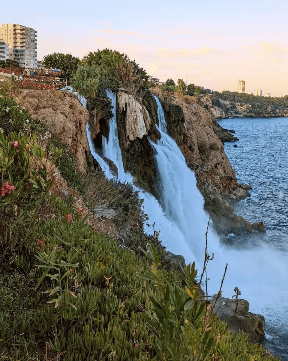 Lara Beach, Düden Waterfalls Lara Beach, Düden Waterfalls