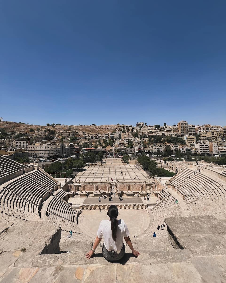 Amman: The Vibrant Capital of Jordan Amman Theater Background
