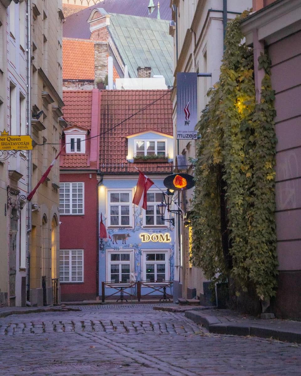 Streets of Old Riga Old Town