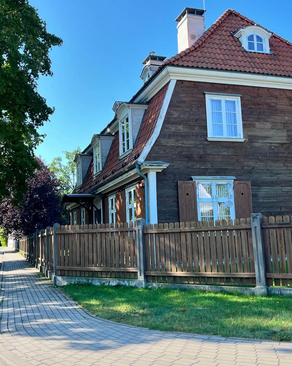Traditional Wooden Houses Kipsala Island