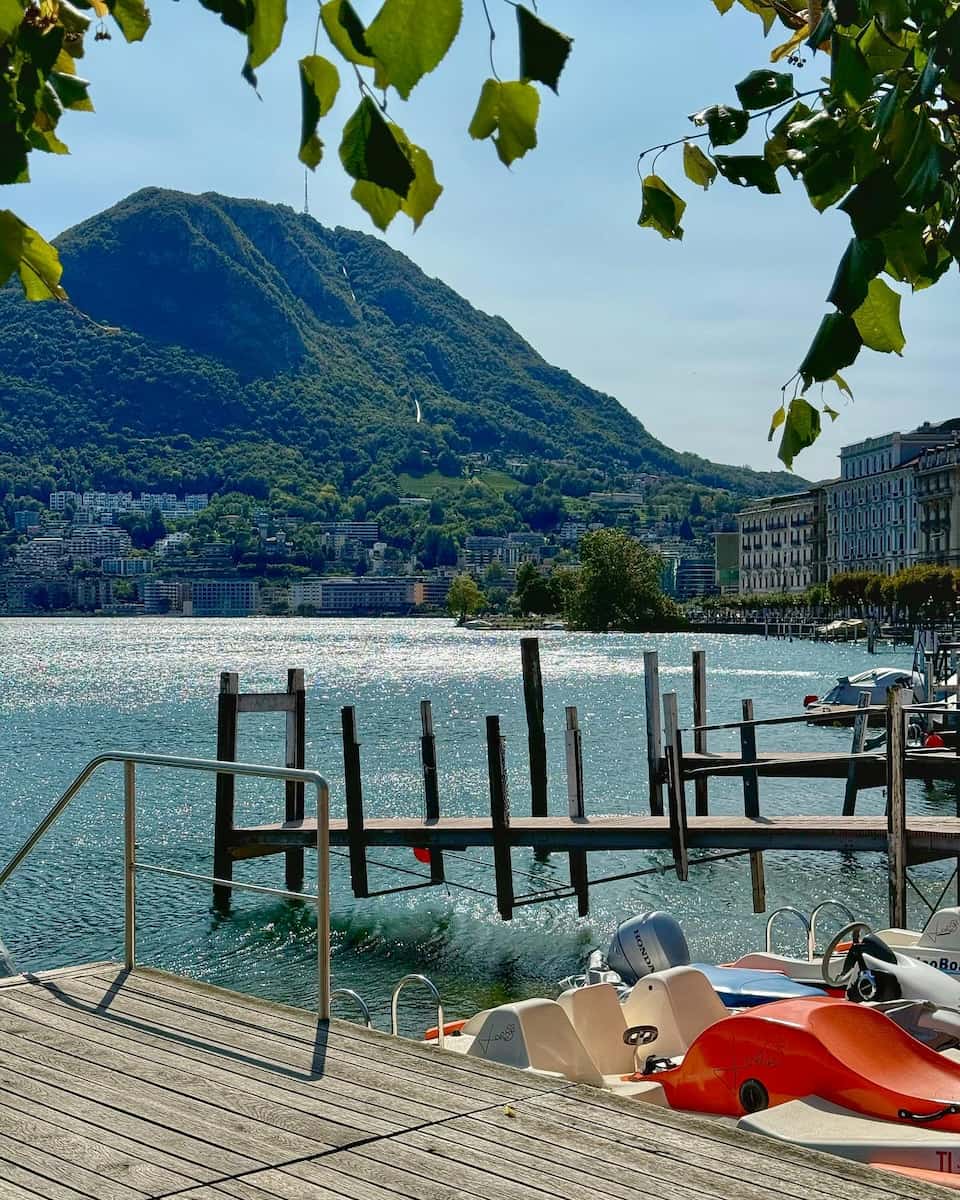 Lake Lugano Switzerland Lake Lugano Switzerland