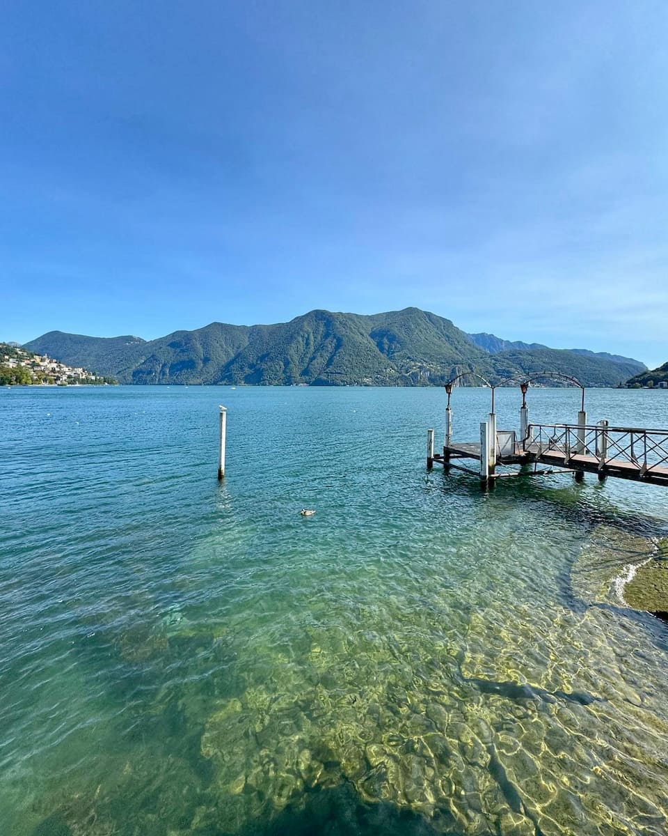 Lake Lugano Switzerland Lake Lugano Switzerland
