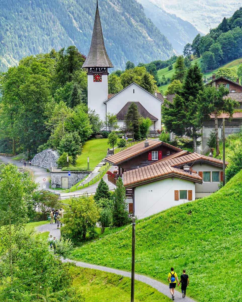 Lauterbrunnen, Valley Waterfalls Lauterbrunnen, Valley Waterfalls