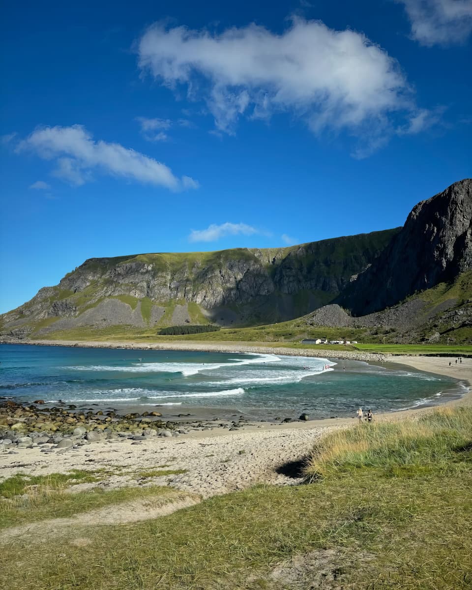 Lofoten, Islands Unstad Beach Lofoten, Islands Unstad Beach