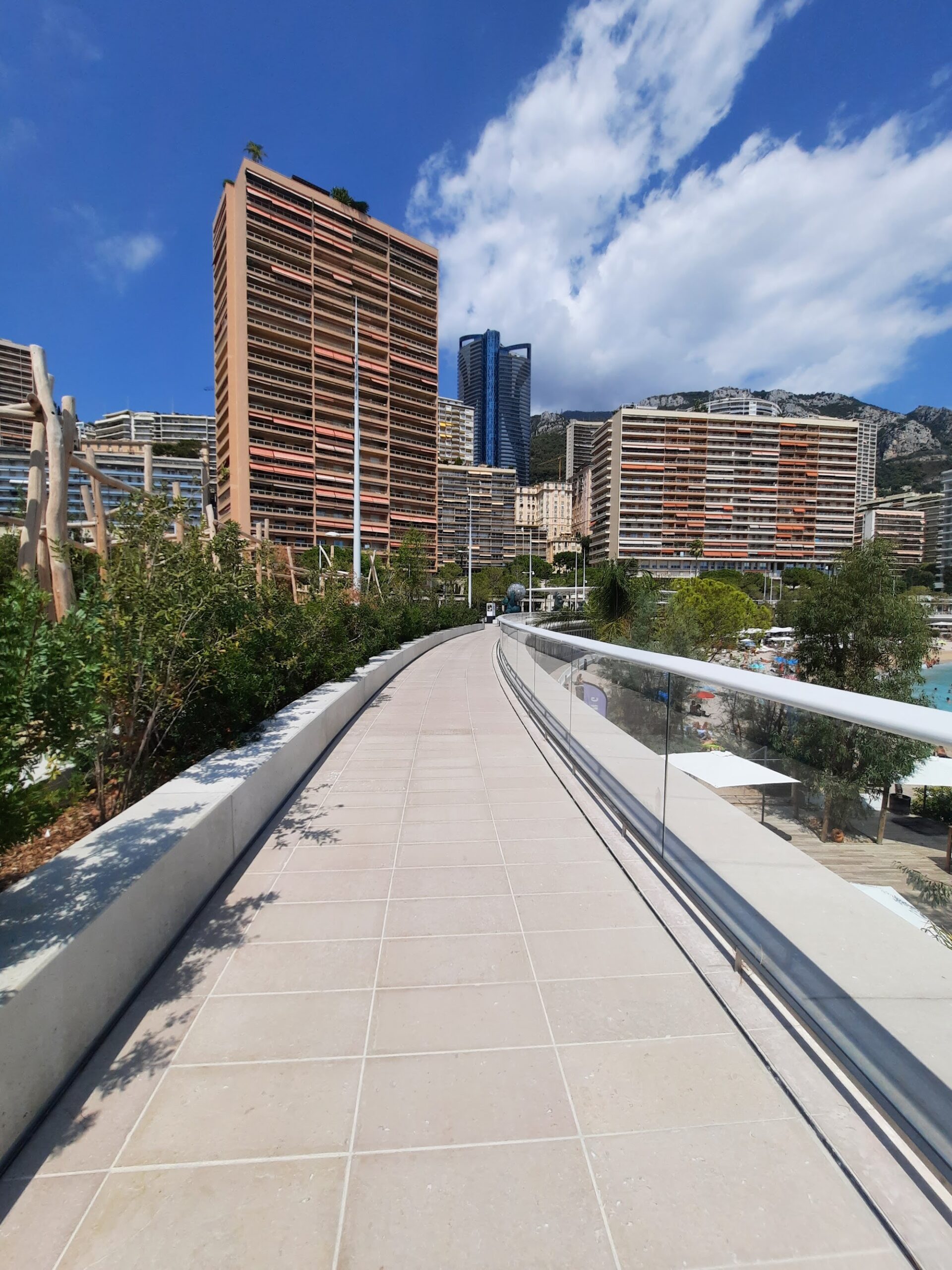 Mónaco, playa de Larvotto Monaco, Larvotto Beach