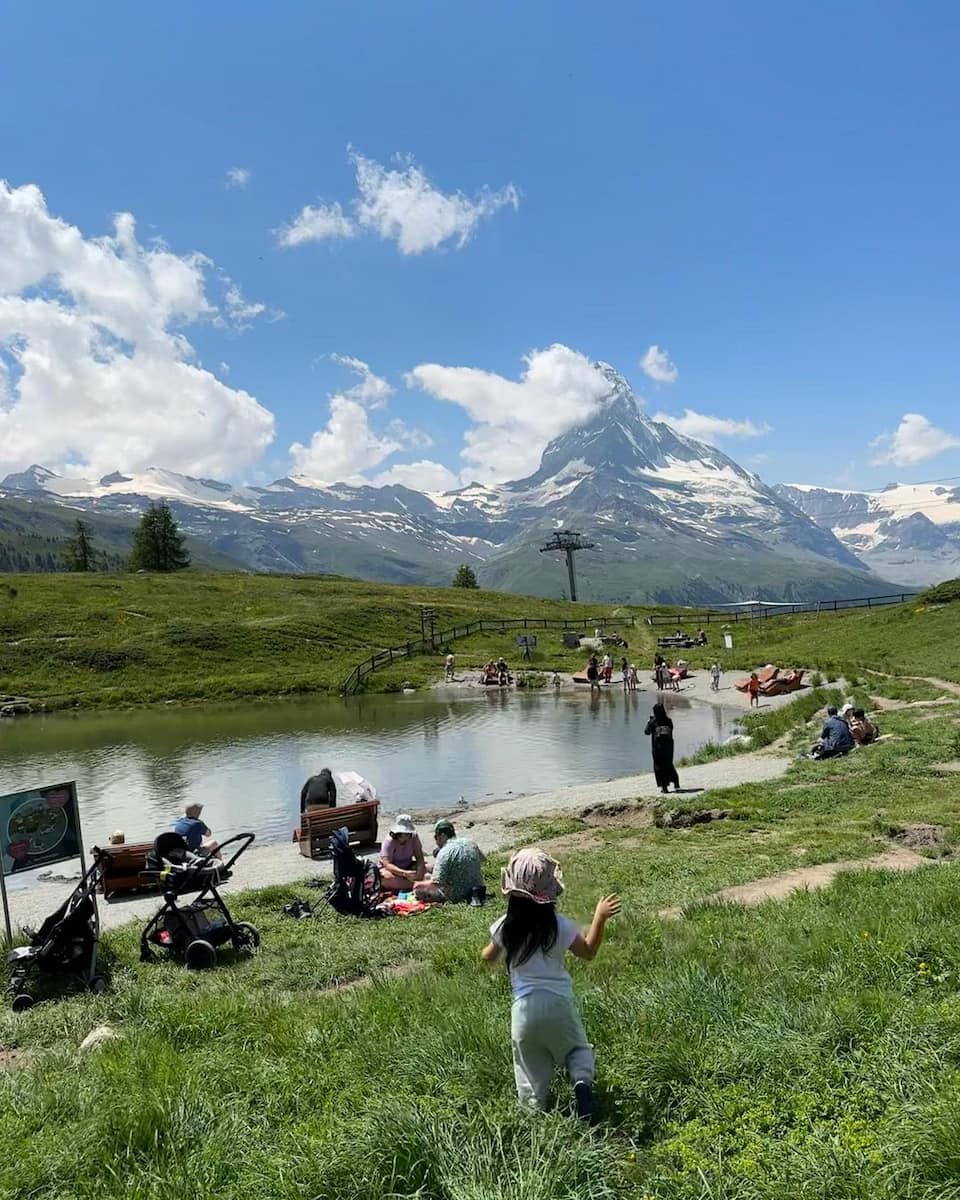 Zermatt, Leisee Lake Zermatt, Leisee Lake