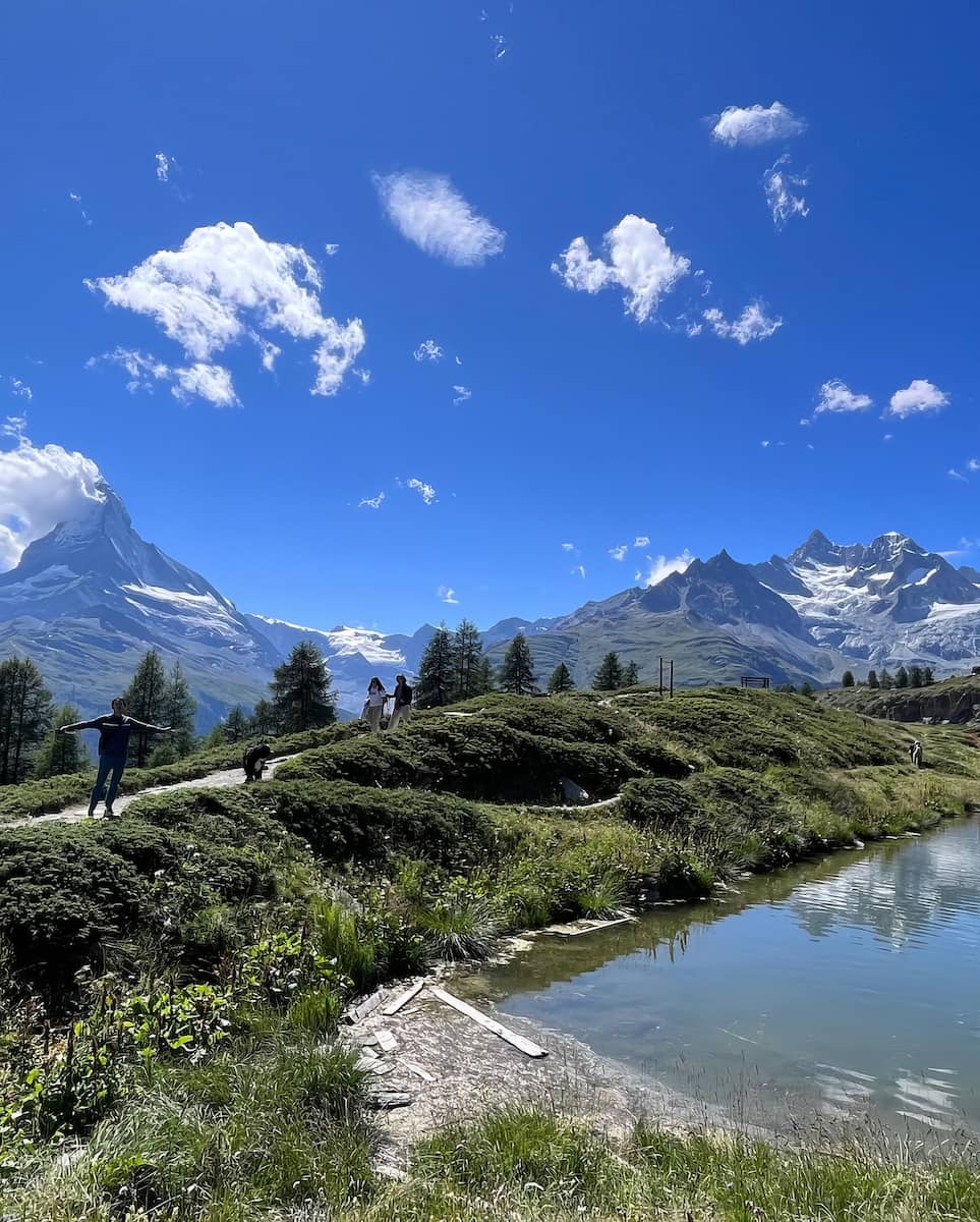Zermatt, Leisee Lake Zermatt, Leisee Lake