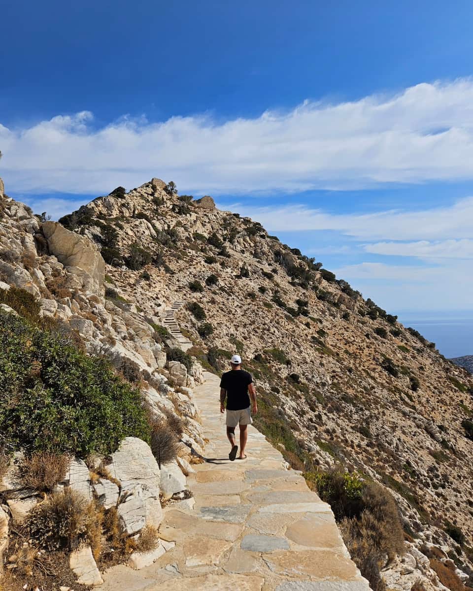 road in mountain, Ios road in mountain, Ios