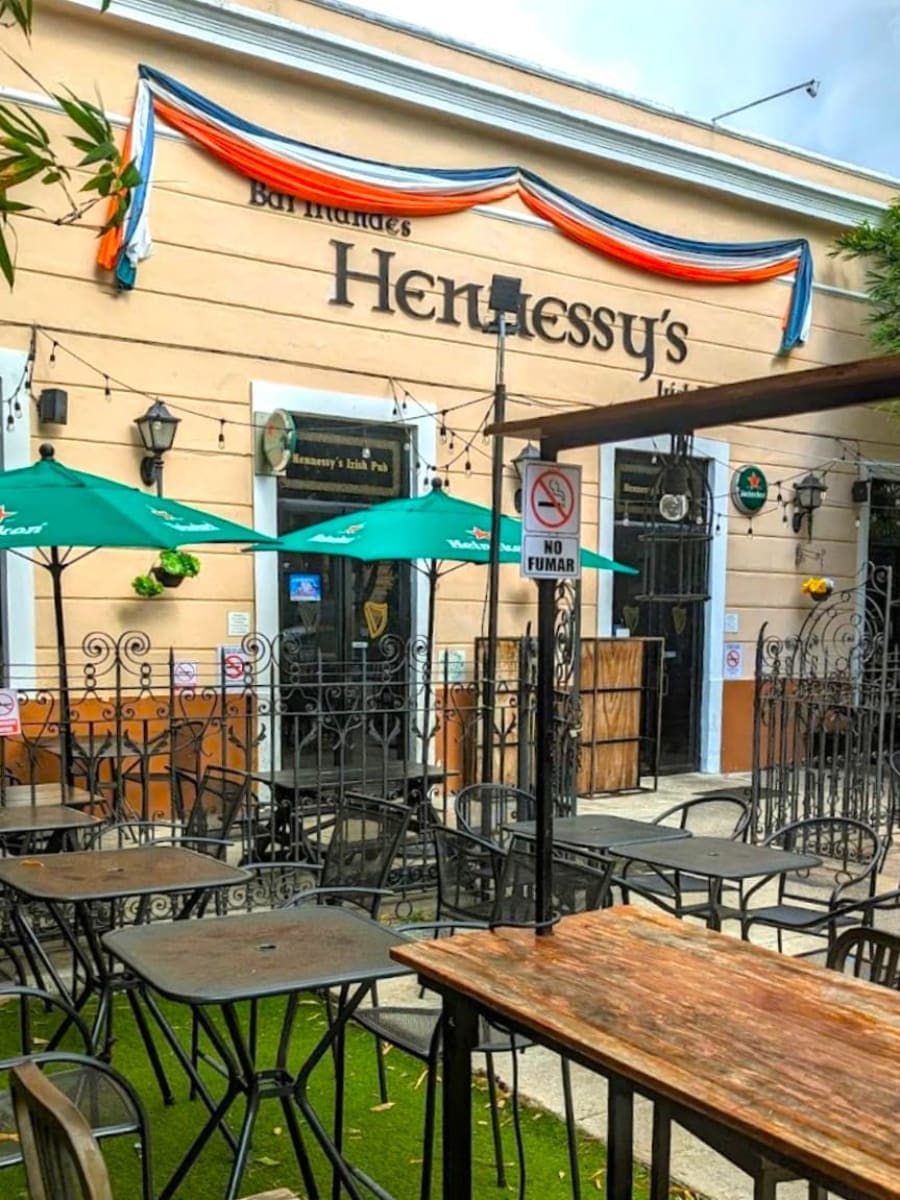 Hennessy's Irish Pub, Merida, Mexico Hennessy's Irish Pub, Merida, Mexico