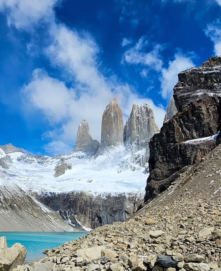 Las Torres Base Area, Torres del Paine Las Torres Base Area, Torres del Paine