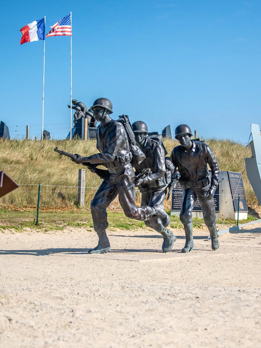 Normandy D-Day beaches, France Normandy D-Day beaches, France