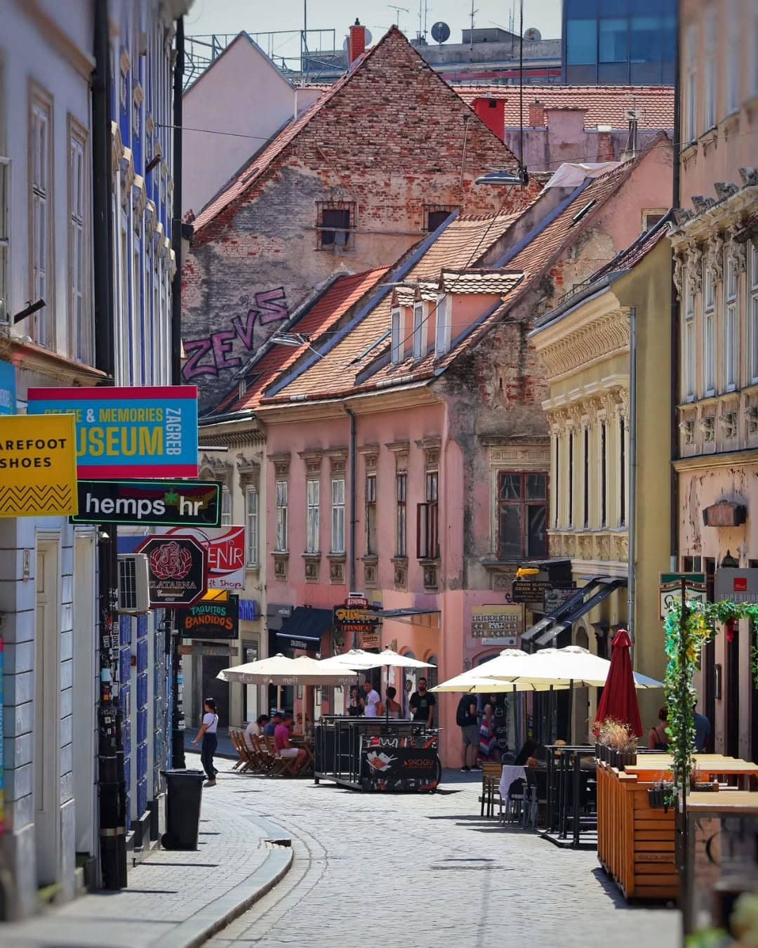 Zagreb Lower Town, Croatia Zagreb Lower Town, Croatia