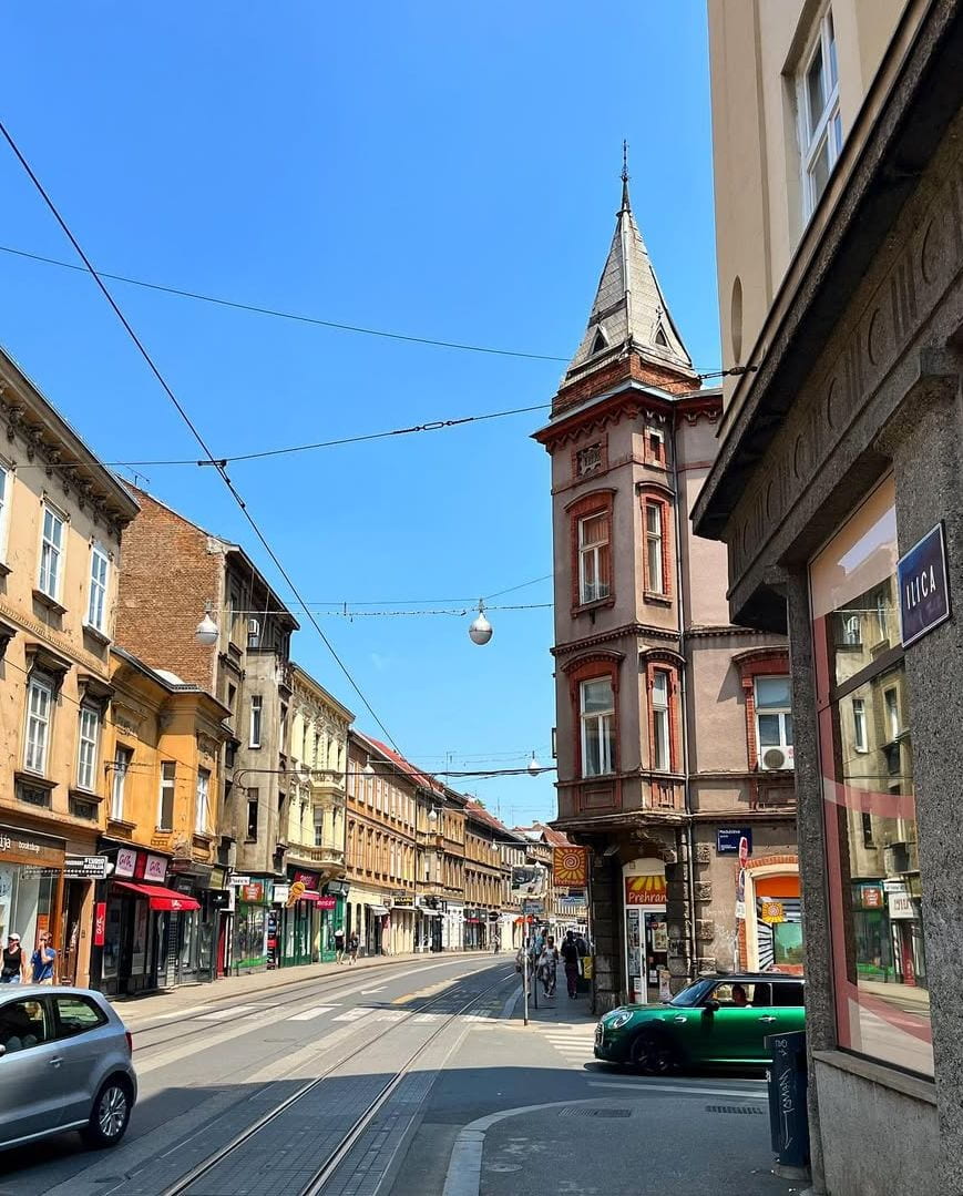 Zagreb Lower Town, Croatia Zagreb Lower Town, Croatia