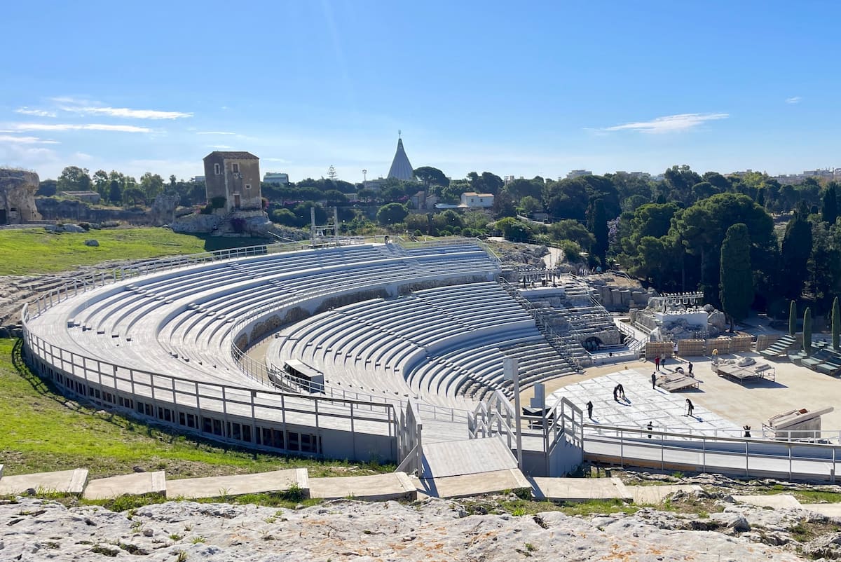 Área del Parque Arqueológico de Neápolis, Italia