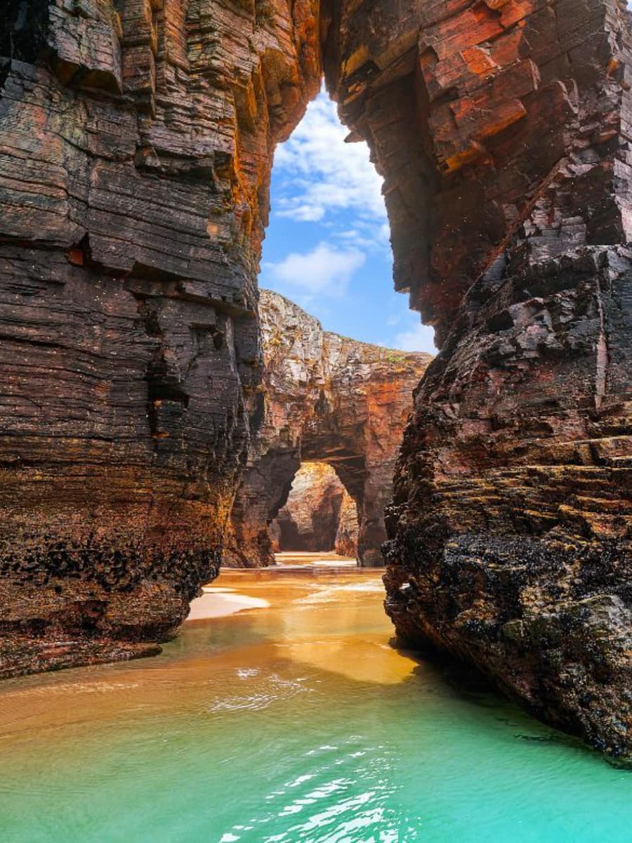 Playa de las Catedrales, Galicia Playa de las Catedrales, Galicia