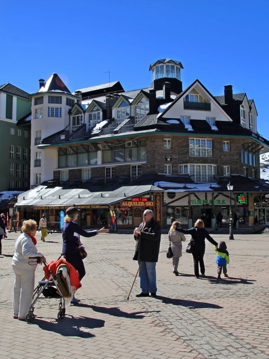 Pradollano, Sierra Nevada, Spain Pradollano, Sierra Nevada, Spain