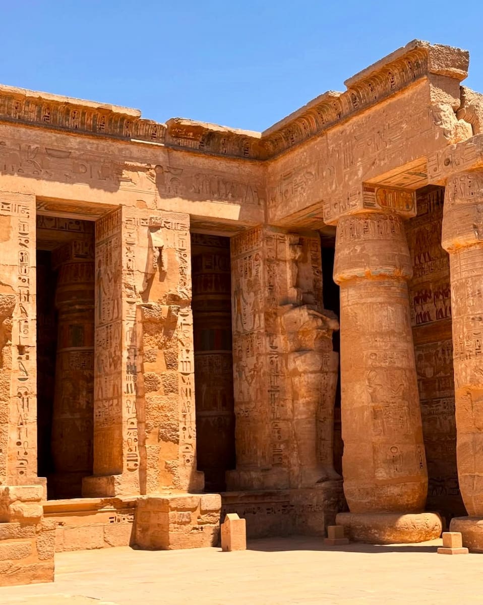 Medinet Habu Temple, Egypt Medinet Habu Temple, Egypt