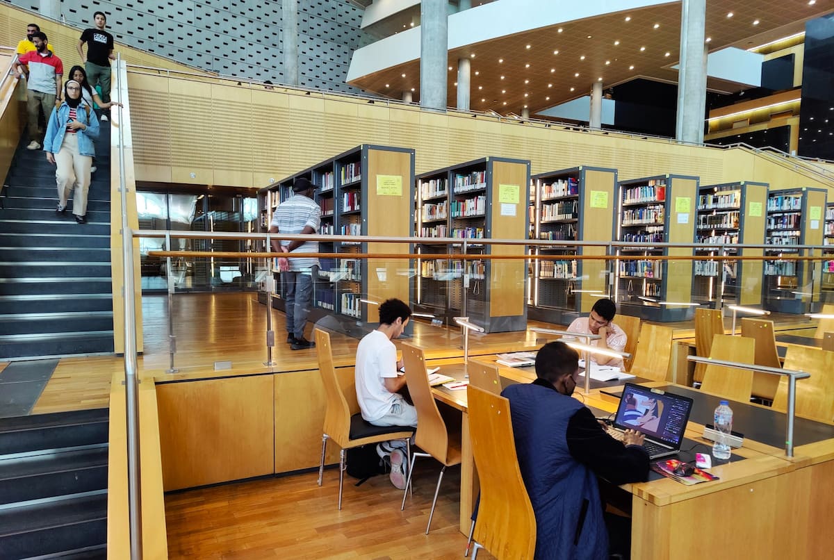 La Biblioteca de Alejandría, Egipto The Bibliotheca Alexandrin, Egypt