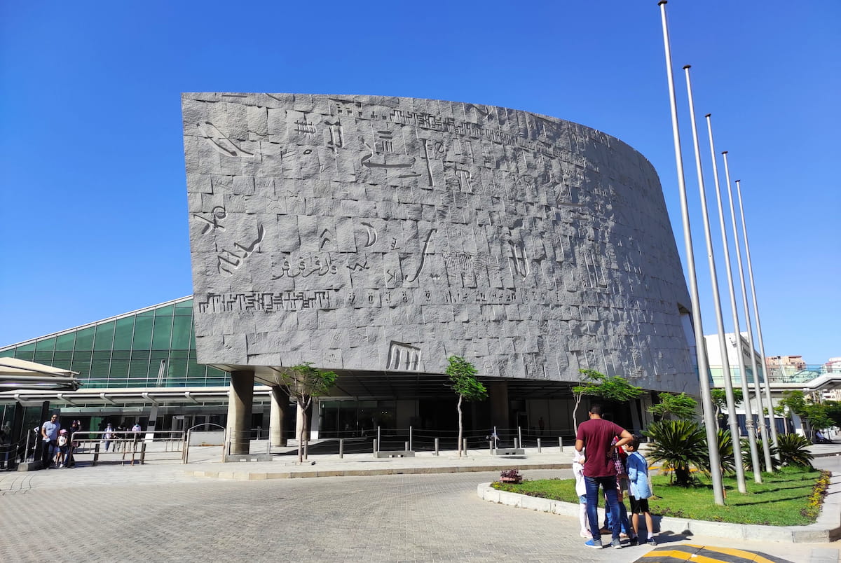 La Biblioteca de Alejandría, Egipto The Bibliotheca Alexandrin, Egypt